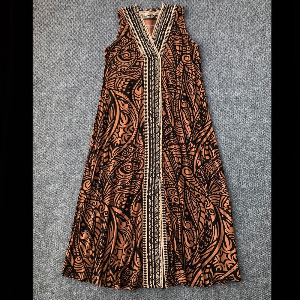 Soft Surroundings Serengeti dress size Petite L